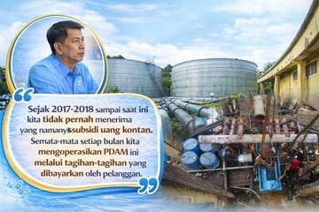 Tanpa Subsidi, PDAM Kubar Andalkan Tagihan Pelanggan untuk Operasional