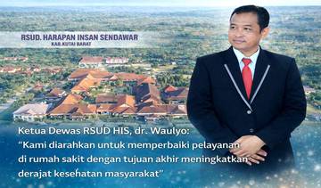 Dewas Baru Siap Benahi Pelayanan di RSUD HIS