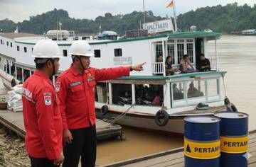 Pertamina Dukung Sinergi Daerah Demi Kelancaran Angkutan Sungai