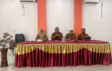 Pemkab Tapteng Sosialisasi Pelarangan Pembukaan Lahan Sawit