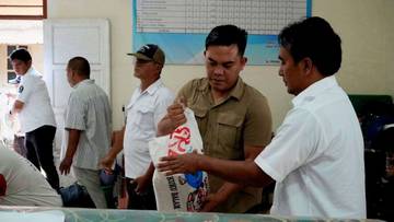 Tapteng Terima Bantuan Kemanusiaan dari Toba