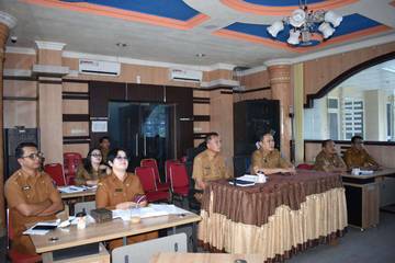 Sekda Kota Sibolga Ikuti Rakor Percepatan Penanganan Pascabencana