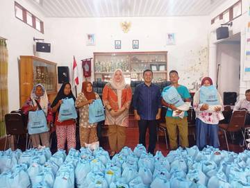 Pemko Sibolga Salurkan Bantuan dari Wakil Presiden RI 