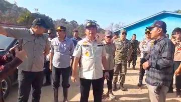 Mendagri Tito Tinjau Progres Pemulihan Pascabencana Tapteng