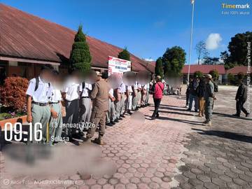 Satpol PP Humbahas Operasi Kasih Sayang Doloksanggul-Baktiraja