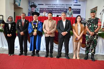 Bupati Humbahas Ikuti Orasi Ilmiah Guru Besar ITDel