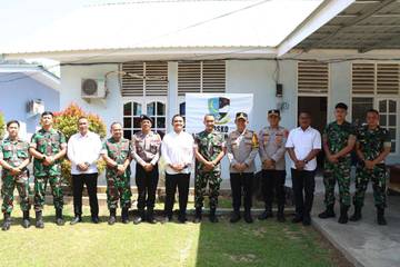 Kapolres Tapteng Kunjungi Satradar 103 Sibolga