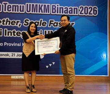UMKM Sintang Raih Penghargaan dari Bank Indonesia