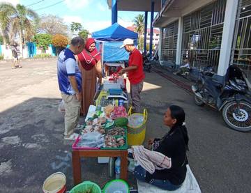 UMKM Sintang Apresiasi Pembukaan Lapak di Halaman Disperindagkop