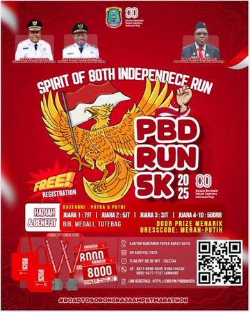 Papua Barat Daya Fun Run 2025
