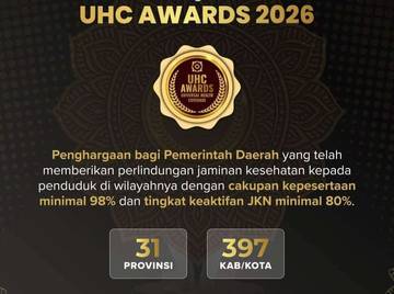 UHC Awards 2026, Wujudkan Akses JKN untuk Masyarakat