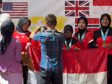 Tim Arung Jeram Raih Posisi Kedua di Ajang Dunia