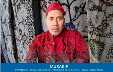 'Laris Manis', Begini Peluang Usaha Blankon Khas Sumenep