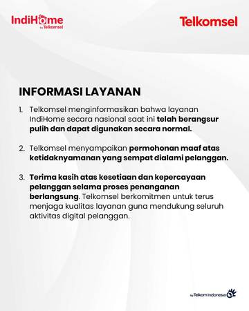 Gangguan Internet Telkom Indonesia Hari Ini