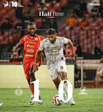 Babak Pertama, Madura United Tertinggal 