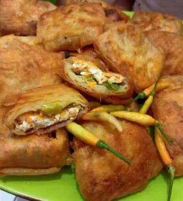 Martabak Tahu camilan tradisional Khas Sumenep 