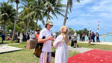 Kesan Penumpang Kapal Pesiar di Bangka: So Beautiful 