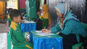 PAUD Amaliyah Sungailiat Gelar Lomba Perayaan Isra Miraj