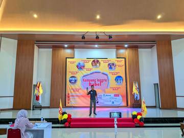 Puluhan Peserta Ikuti Story Telling Competition Kampung Inggris