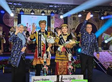 Wako Hadiri Grand Final Bujang Gadis