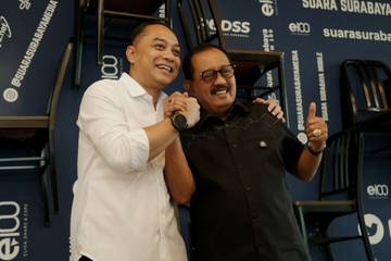 Walikota dan Wawali Surabaya Ajak Warga Jaga Kerukunan 