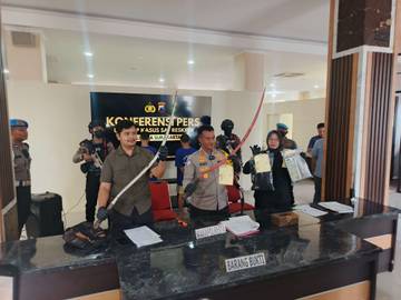 Bawa Celurit Panjang Dua Pemuda Diamankan Polresta Surakarta