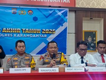 Polres Karanganyar Tekan Angka Kriminalitas Sepanjang Tahun 2025