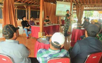 Perkuat Sinergi, Kodim Klaten Koordinasi Pembangunan Koperasi Desa