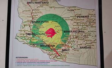 Warga Desa Radius 4 KM dari Burni Telong Diungsikan