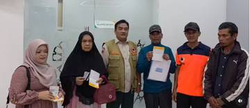 Masyarakat Terdampak Bencana di Takengon Kembali Terima DTH