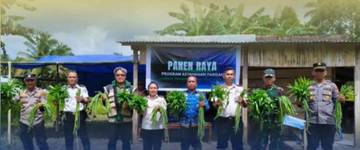 Lapas Lirung Gelar Panen Raya Serentak untuk Hanpangan