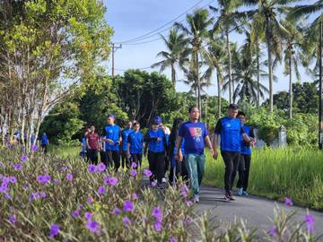 Kejari Kepulauan Talaud Gelar Jalan Sehat Bersama