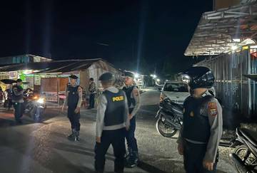 ​Polres Kepulauan Talaud Gelar Patroli Cipta Kondisi ​