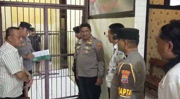 ​Pastikan Keamanan, Polres Talaud Cek Ruang Tahanan ​