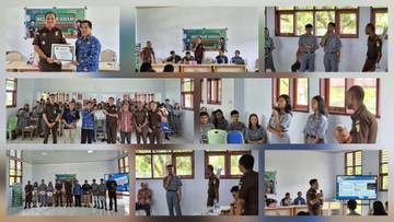 ​Kejari Talaud Gelar JMS di SMAN 1 Essang