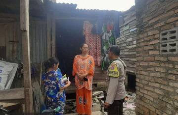 Bhabinkamtibmas Tanjungbalai Imbau Warga Kunci Rumah Saat Liburan