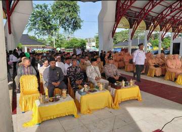 Polres Tanjungbalai Ikuti Peringatan HAB Kemenag