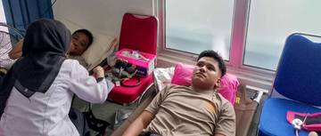 Polres Anambas Gelar Aksi Sosial Donor Darah