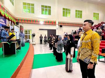 STAIN SAR Kepri Lantik Pejabat Struktural Baru