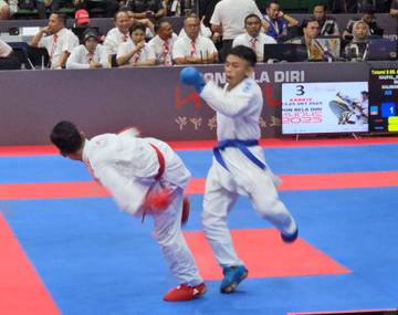 Kalah Senshu, Karateka Kaltara Terhenti di Perempat Final