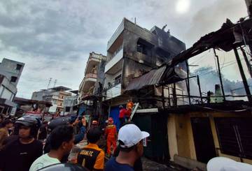 Rumah Ketua FKUB Tarakan Turut Terbakar
