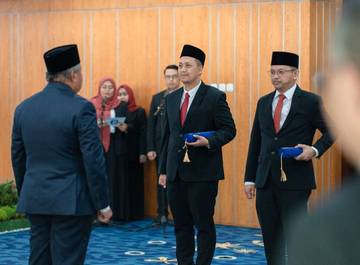 Handi Susila Dikukuhkan sebagai Kepala Perwakilan BI Malut