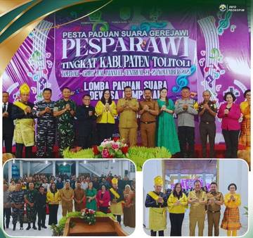 Pesparawi Toli-Toli 2025 Resmi Dibuka Bupati