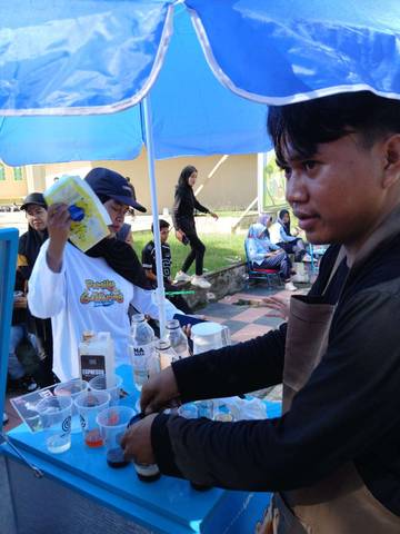 UMKM Kopi Iswandi Diserbu Warga CFD Buol