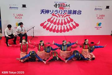 Indonesia Showcases Various Arts and Cultures at the 2025 Hakata Dontaku Festival in Fukuoka