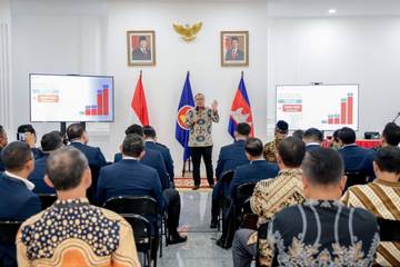 Indonesian Embassy, Police Delegation Discuss Transnational Crime, Protection