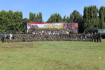 Indonesian Defense Ministry Inaugurates New Members Reserve Component 