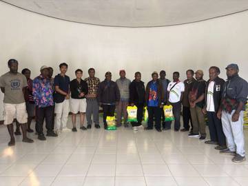 Bantuan Beras Menko Polkam Disalurkan Untuk Anak Tokoh Pepera