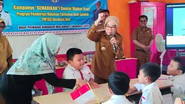Pemkab Way Kanan Perkuat Edukasi Gizi Lewat Gemarikan