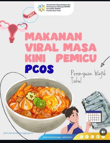 Makanan Viral Masa Kini Pemicu PCOS